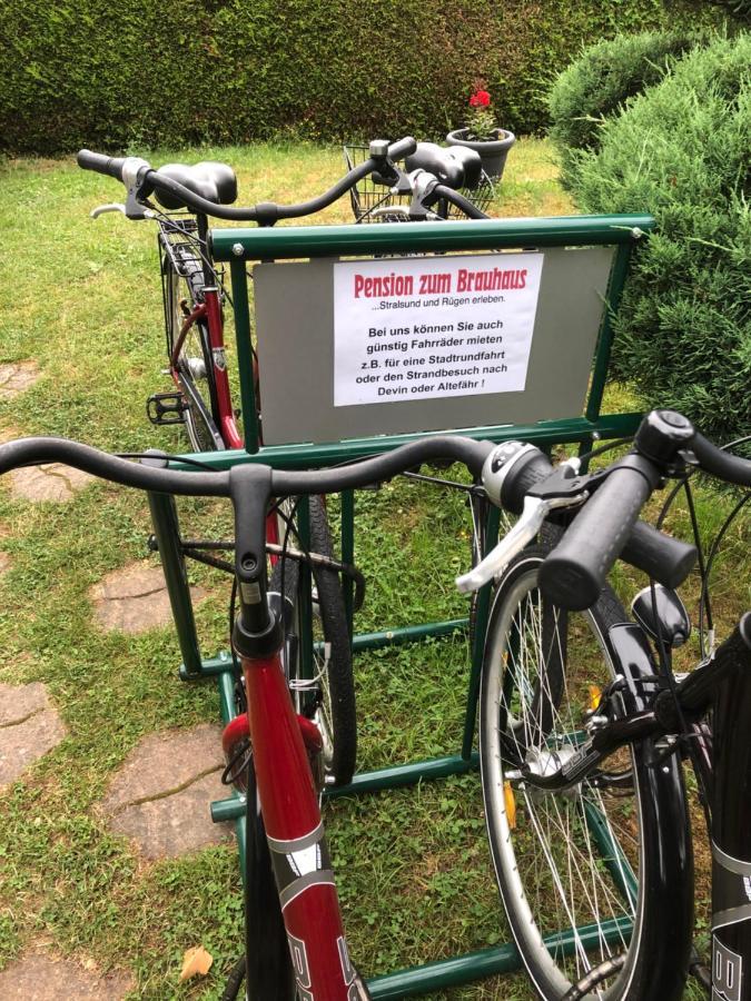 Pension Zum Brauhaus Stralsund Luaran gambar
