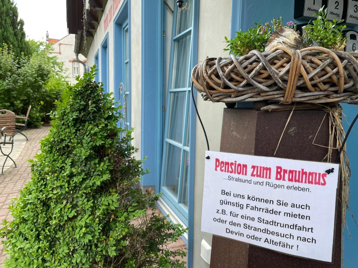 Pension Zum Brauhaus Stralsund Luaran gambar